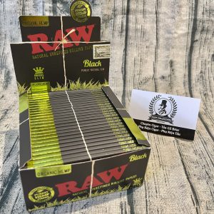 Giấy Auth Raw Black Organic Kingsize