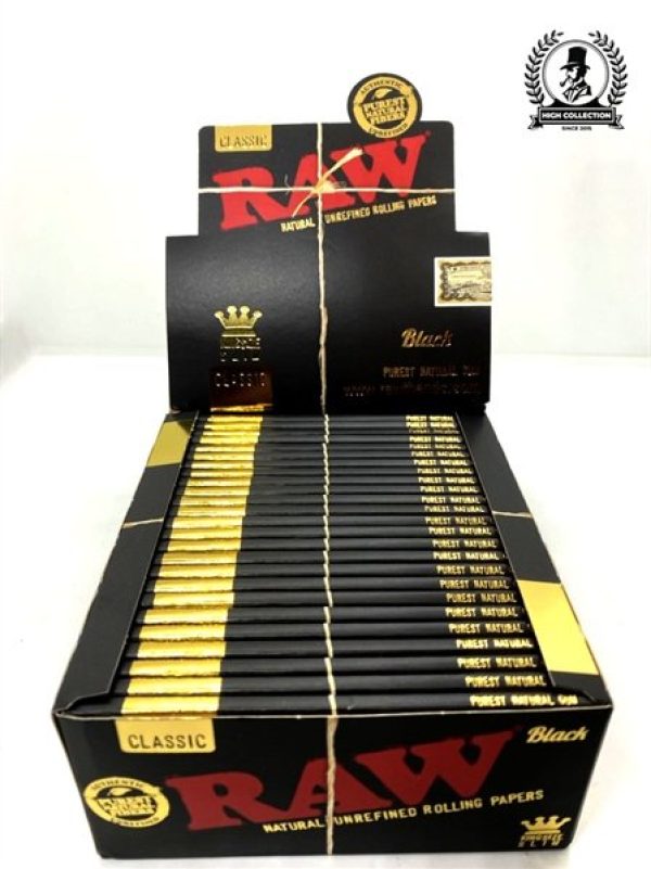 Giấy Auth Raw Black Classic Kingsize