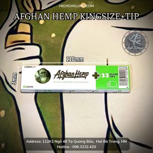 Giấy Auth Afghan Hemp Kingsize+Tip