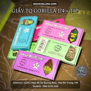 Giấy Cuốn Gorilla 1/4 + Tip