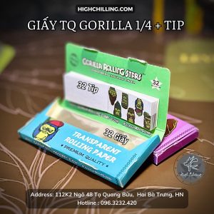 Giấy Cuốn Gorilla 1/4 + Tip