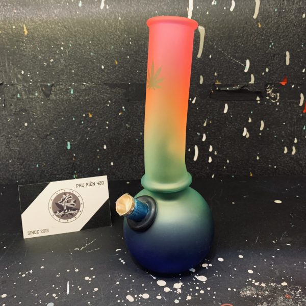 Bongs Thủy Tinh Mini Bầu Tròn 4 Màu