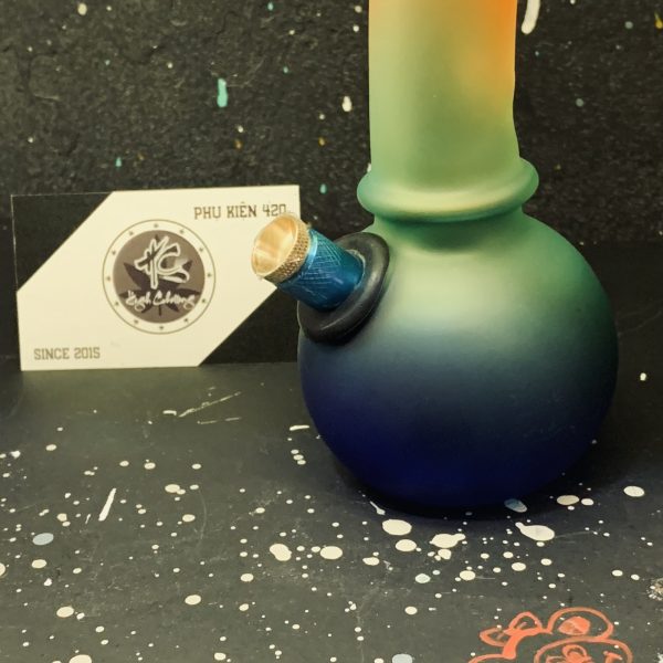 Bongs Thủy Tinh Mini Bầu Tròn 4 Màu