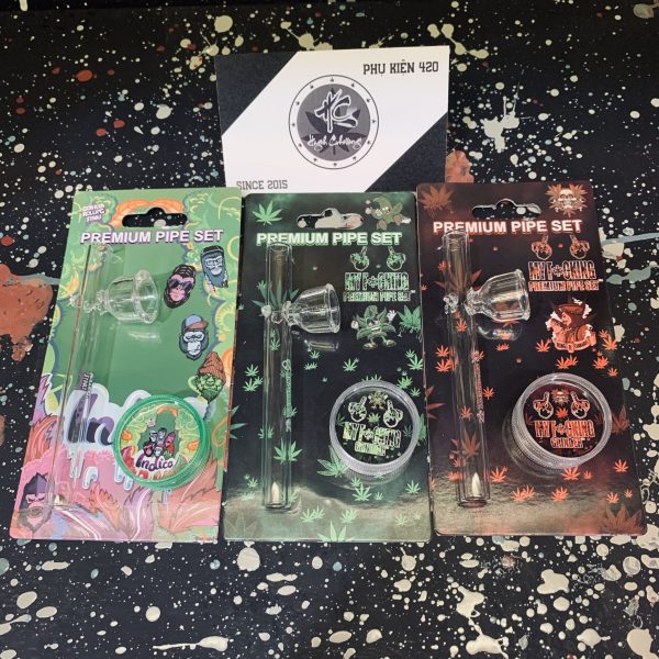 Set Tẩu Xay Premium Pipe Gorilla