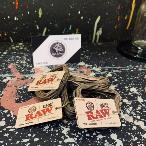 Auth Raw Hemp Wick