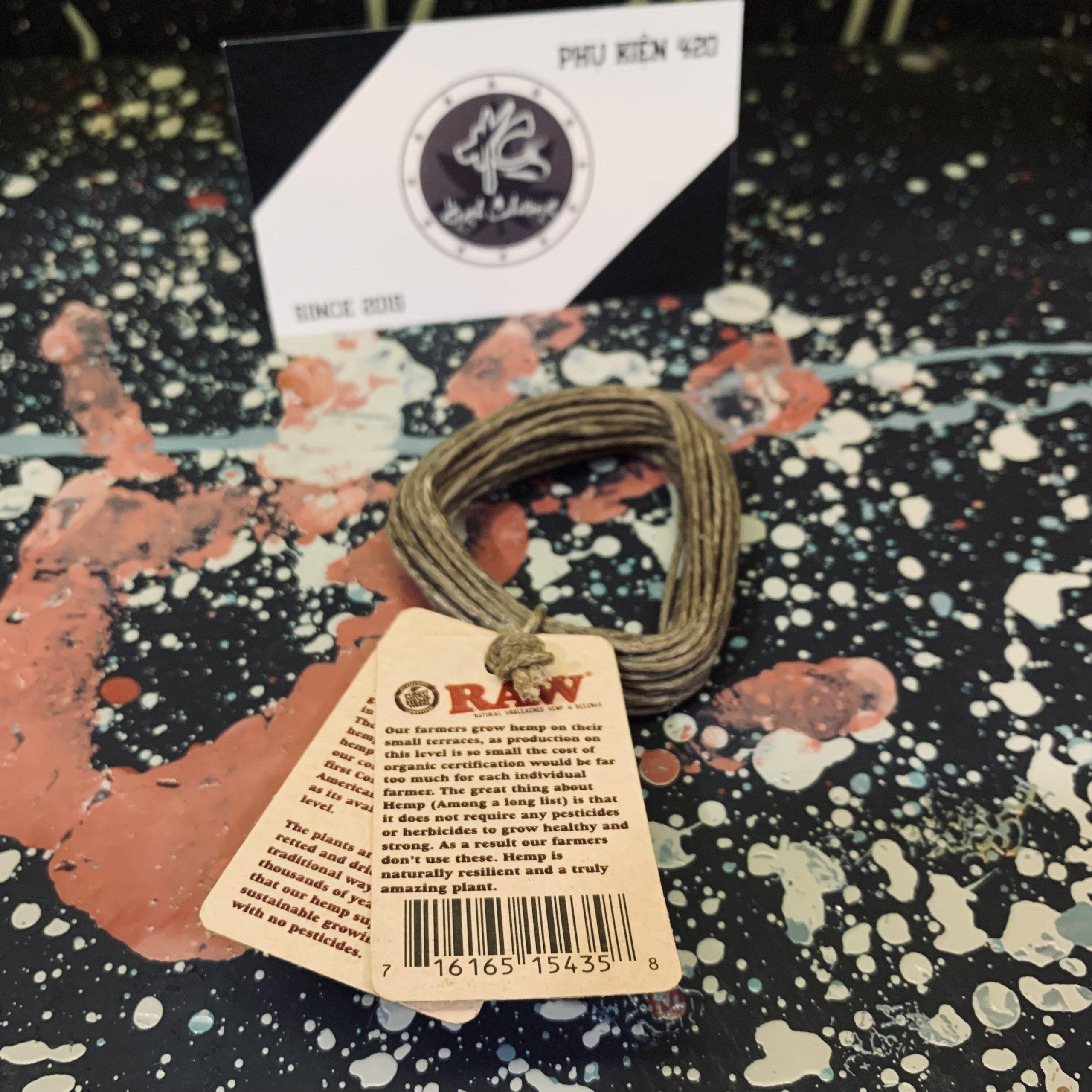 Auth Raw Hemp Wick