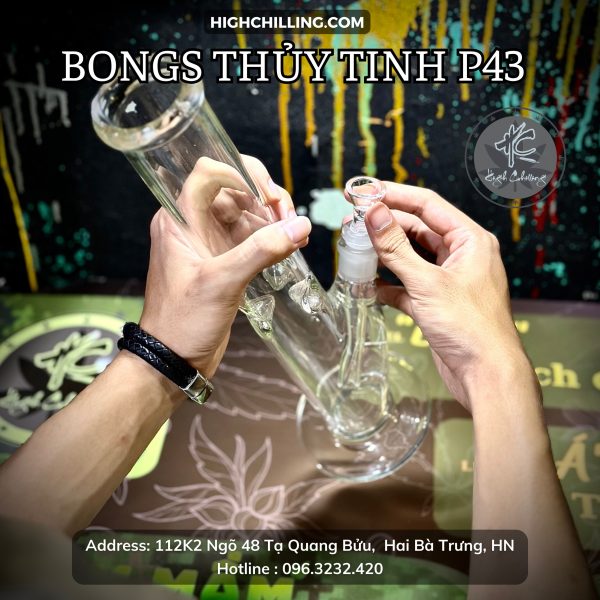 Bongs Thủy Tinh P43