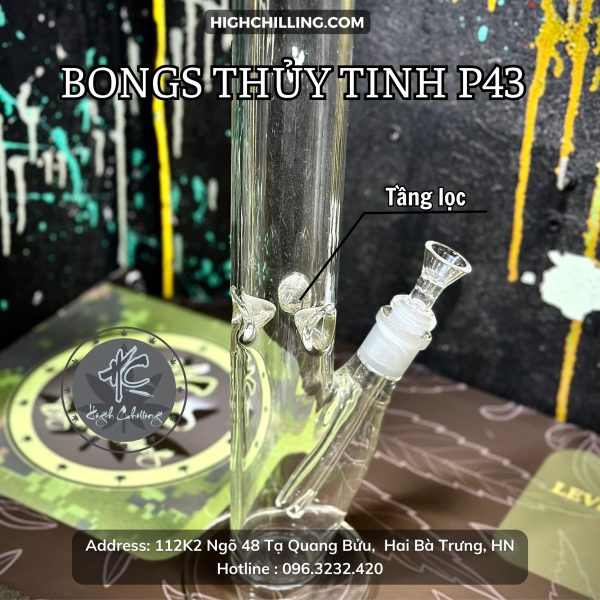 Bongs Thủy Tinh P43
