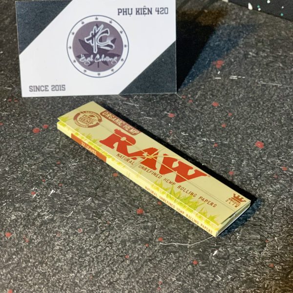Giấy TQ Raw Organic Hemp Kingsize