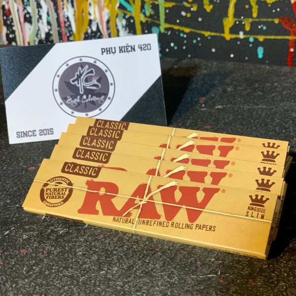 Giấy TQ Raw Classic Kingsize