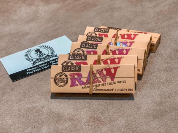 Giấy Auth Raw Classic 1/4+Tip