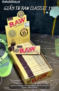 Giấy TQ Raw Classic 1/4