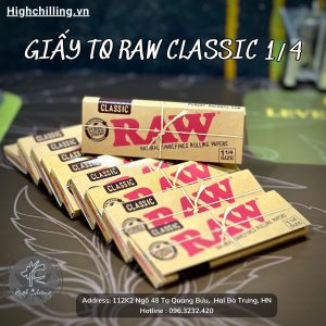 Giấy Trung Quốc Raw Classic 1/4