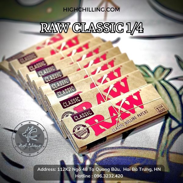 Giấy Auth Raw Classic 1/4