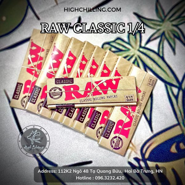 Giấy Auth Raw Classic 1/4