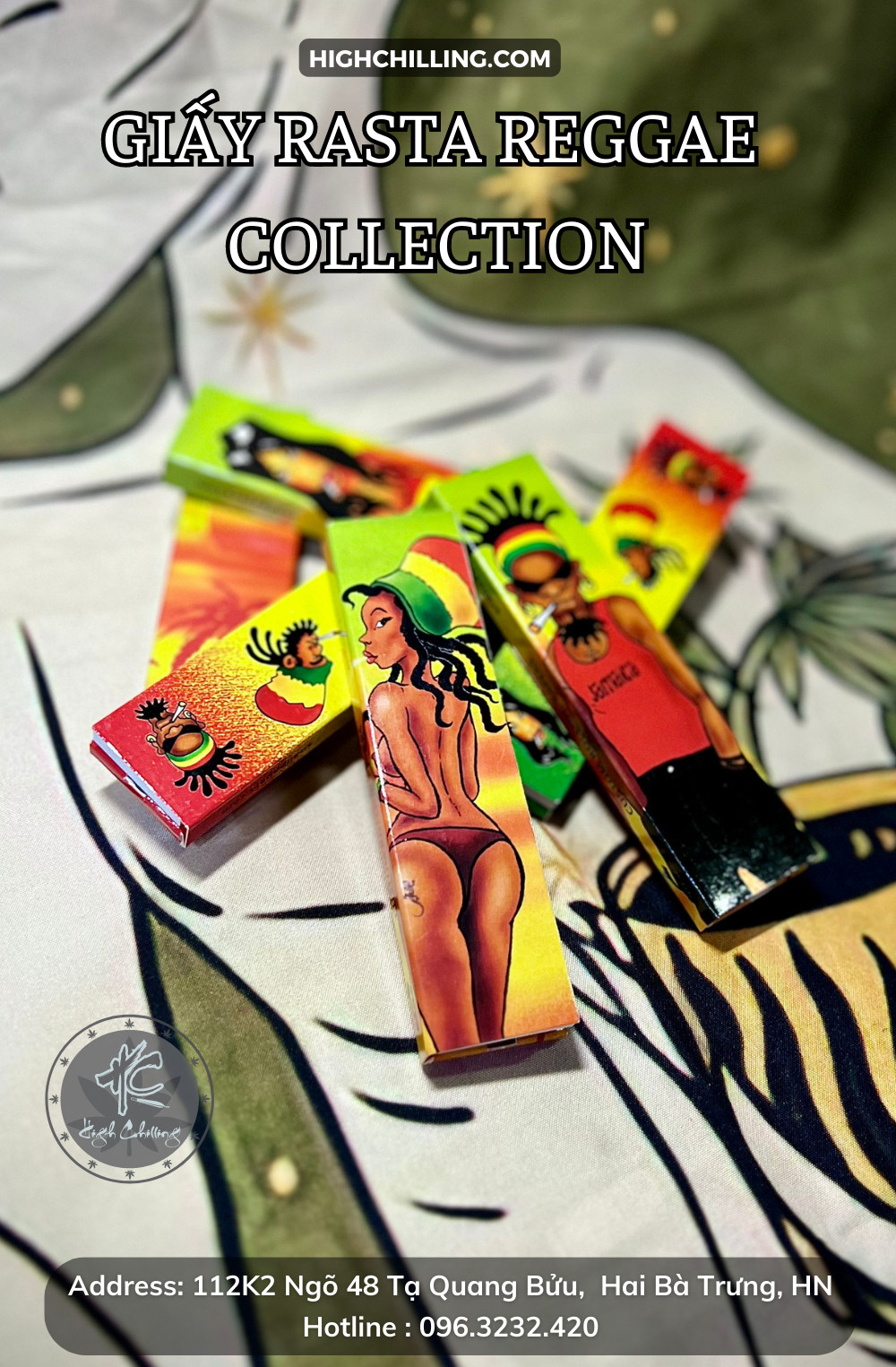 Giấy Auth Rasta Reggae Collection