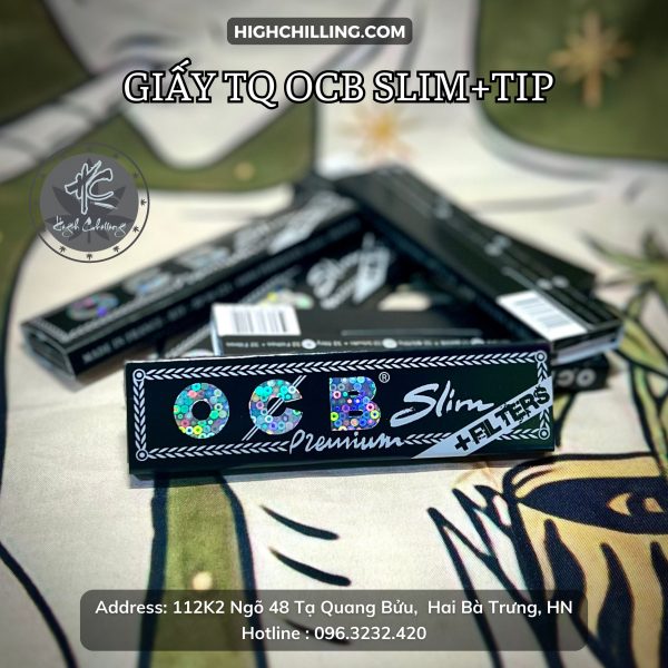 Giấy TQ OCB Slim+Tip