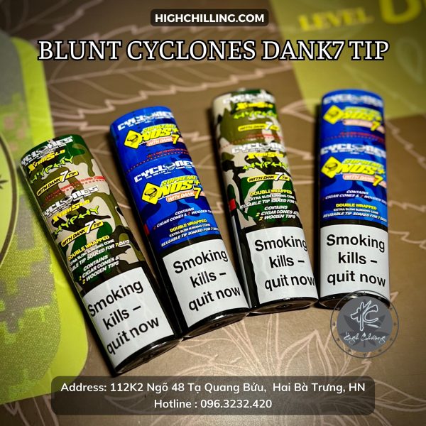 Giấy Auth Blunt Cyclones Dank7 Tip