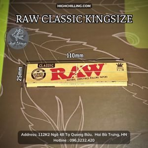 Giấy Auth Raw Classic Kingsize