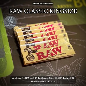 Giấy Auth Raw Classic Kingsize