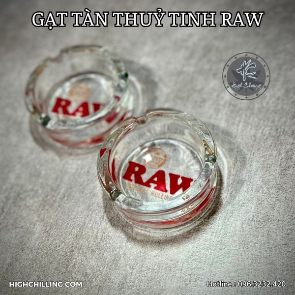 Gạt Tàn Thuỷ Tinh Raw