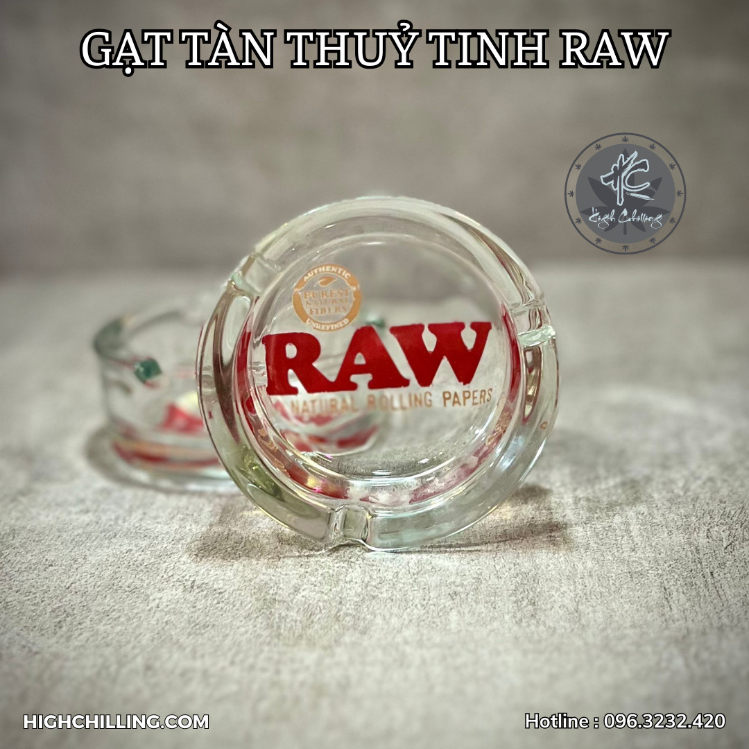 Gạt Tàn Thuỷ Tinh Raw