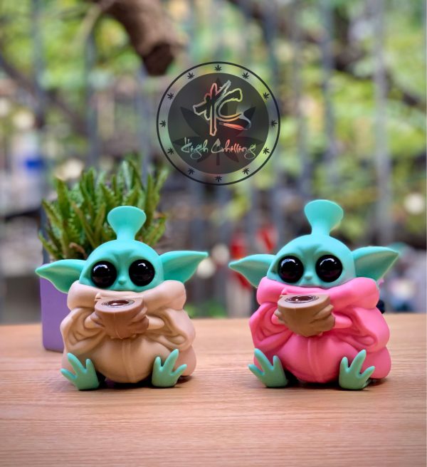 Bongs Silicon Yoda