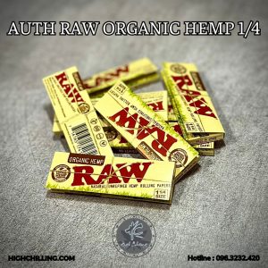 Giấy Auth Raw Organic Hemp 1/4