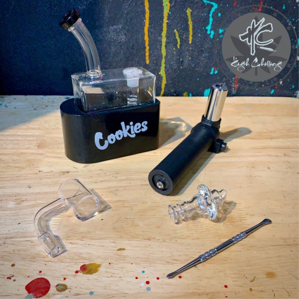 Set Bongs DAB Cookies High Chilling