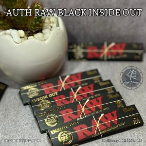 Giấy Auth Raw Black Inside Out