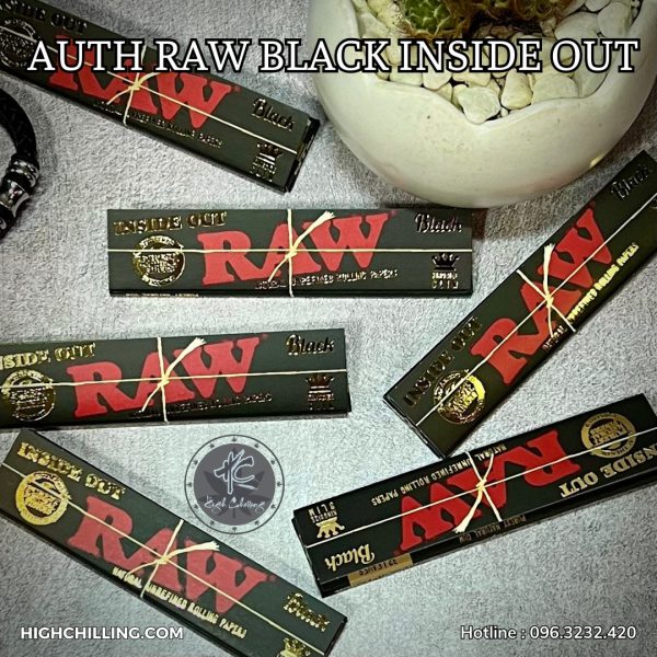 Giấy Auth Raw Black Inside Out