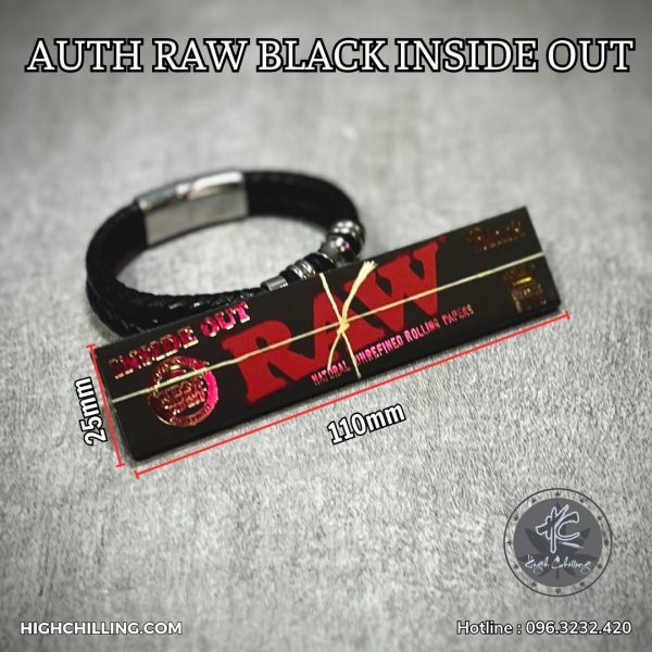 Giấy Auth Raw Black Inside Out