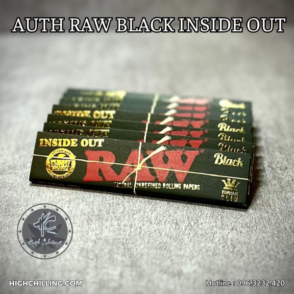 Giấy Auth Raw Black Inside Out