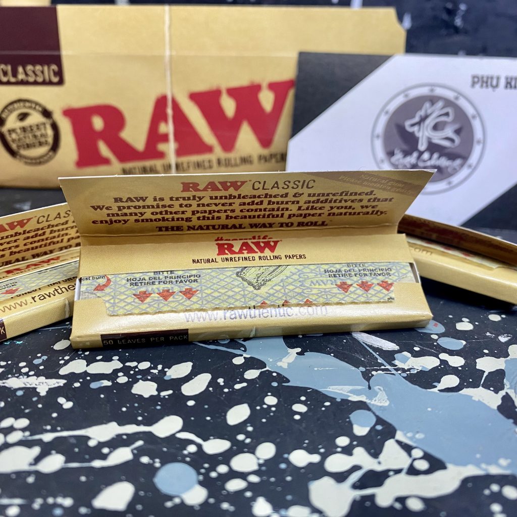 Giấy Raw Classic Sigle Wide Cut Corners