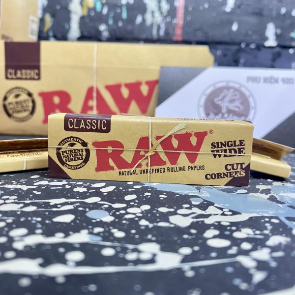 Giấy Raw Classic Sigle Wide Cut Corners