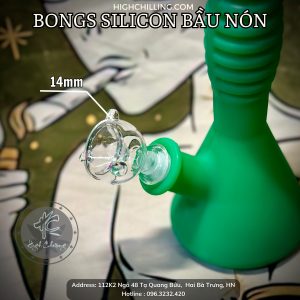 Bongs Silicon Bầu Nón