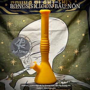 Bongs Silicon Bầu Nón