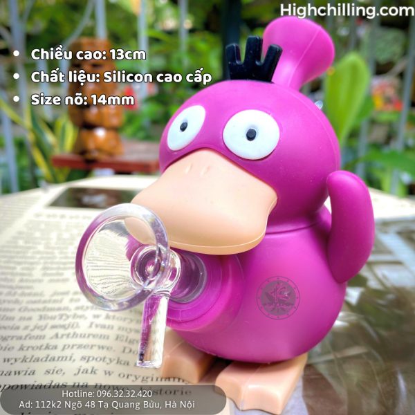 Bongs Silicon Vịt