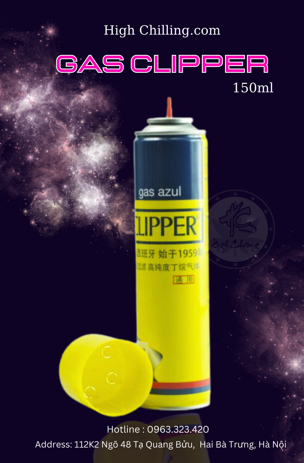 Gas Clipper 150ml