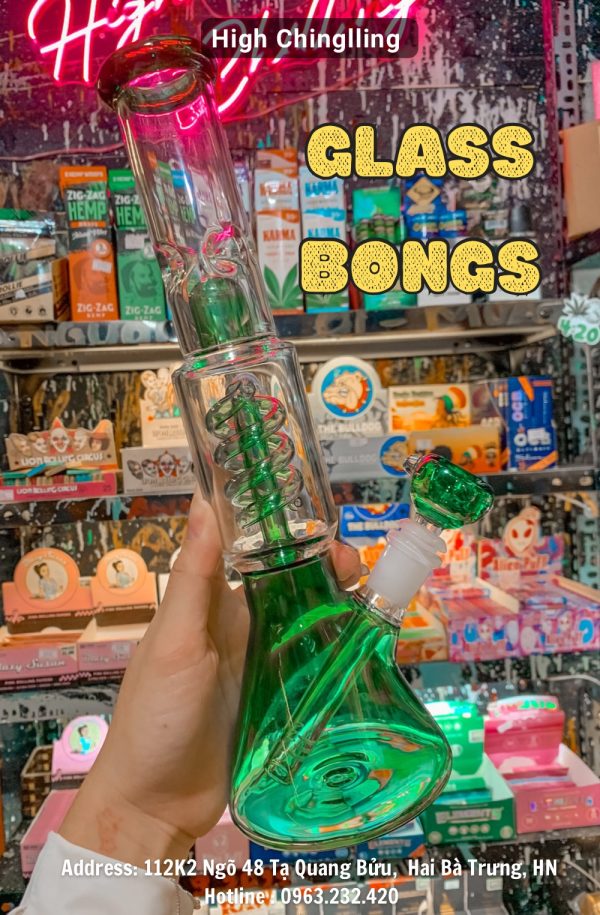 Bongs TT 3T P01 Bầu Nón 30cm