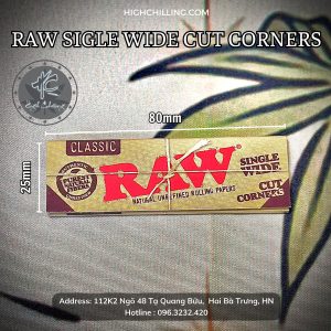 Giấy Auth Raw Classic Sigle Wide Cut Corners