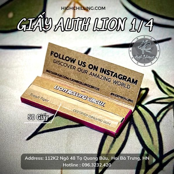 Giấy Auth Lion 1/4