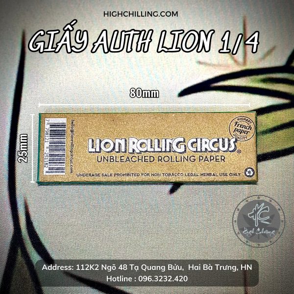 Giấy Auth Lion 1/4