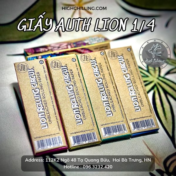 Giấy Auth Lion 1/4