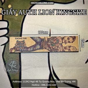 Giấy Auth Lion Kingsize