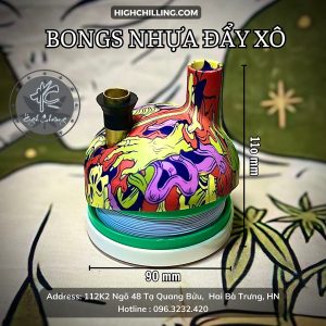 Bongs Nhựa Đẩy Xô