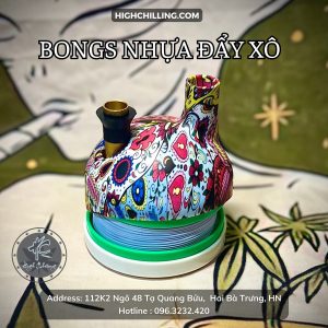 Bongs Nhựa Đẩy Xô