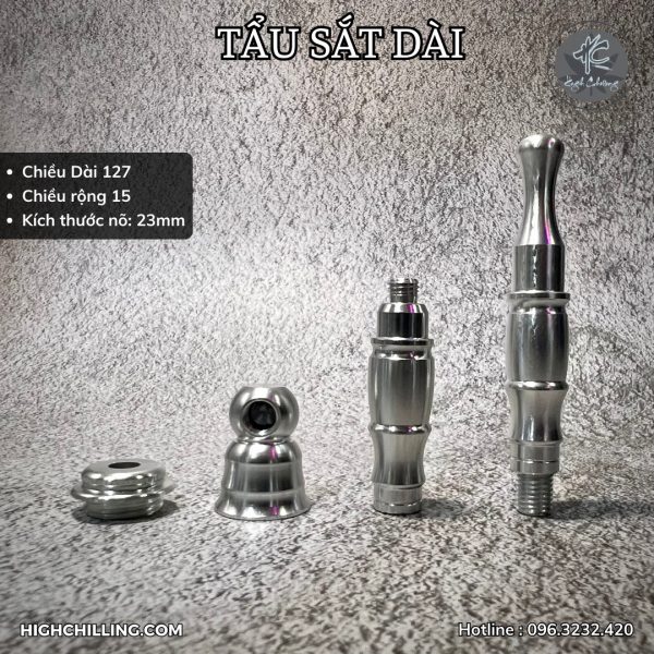 Tẩu Sắt Có Hộp