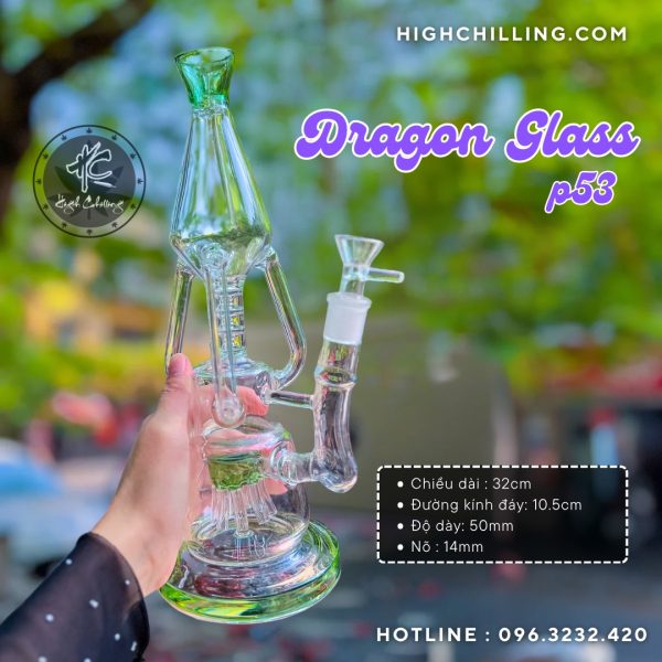 Bongs TT P53 Bầu Nón 32cm