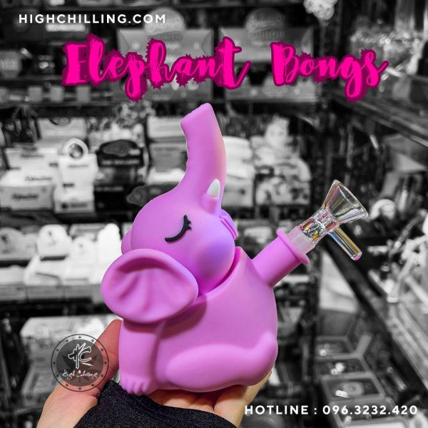 Bongs Silicon Con Voi